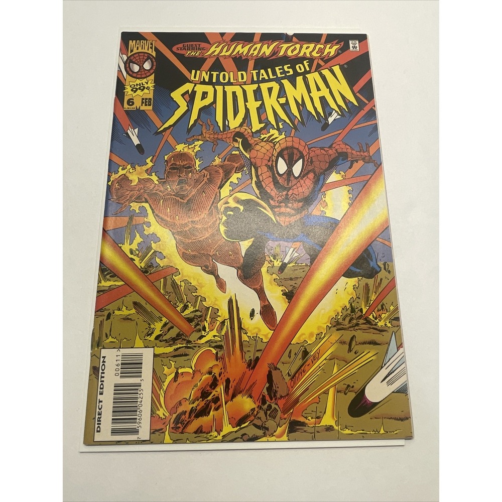 Marvel Comics Untold Tales of SPIDER-MAN #6 February 1996 - Picture 2 of 11